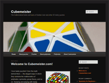 Tablet Screenshot of cubemeister.com